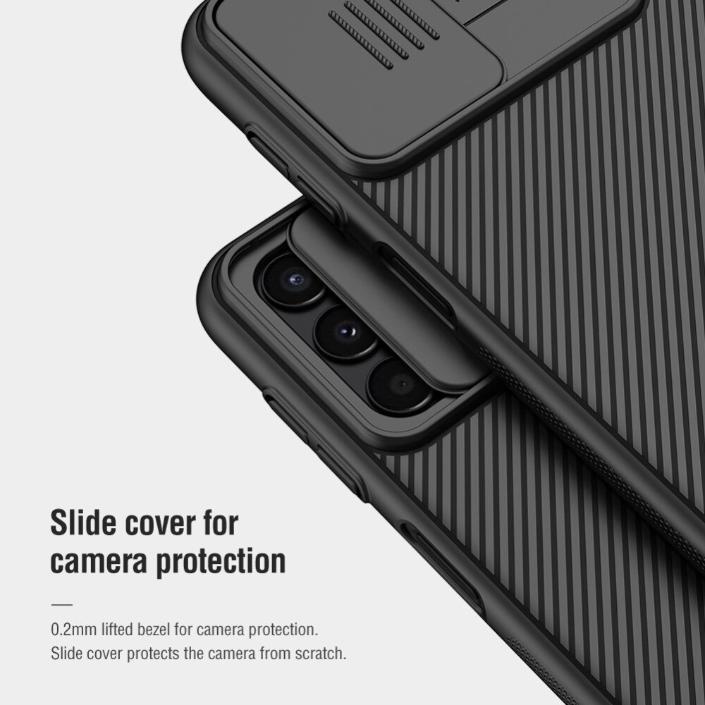 Coque CamShield Samsung Galaxy A13, Noir