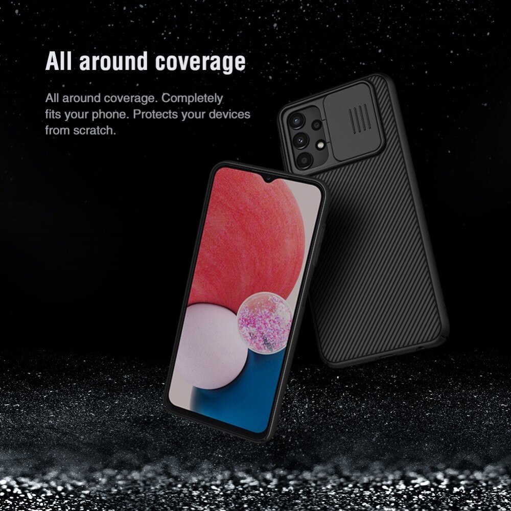 Coque CamShield Samsung Galaxy A13, Noir