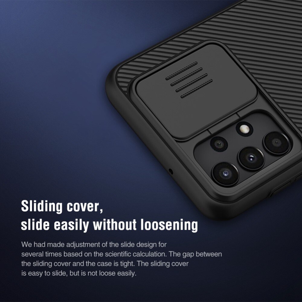 Coque CamShield Samsung Galaxy A13, Noir