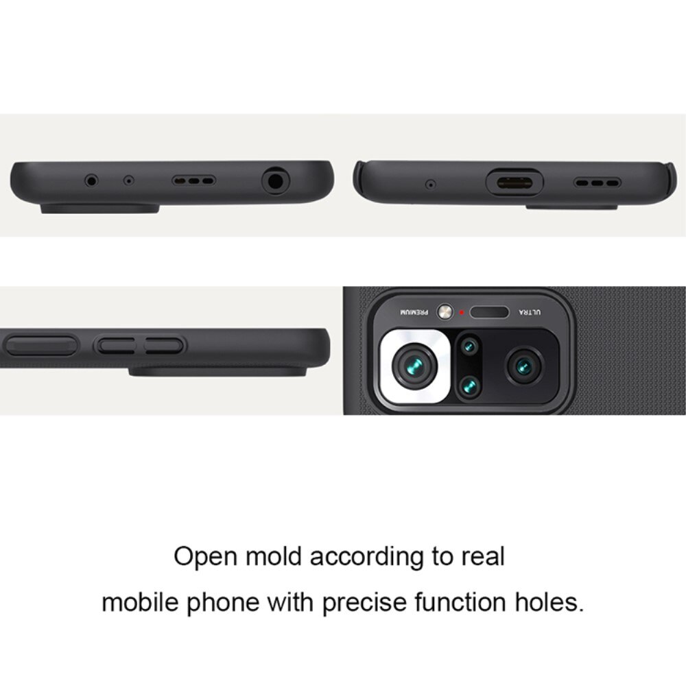 Super Frosted Shield Xiaomi Redmi Note 10 Pro Noir