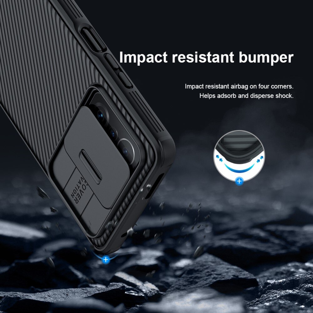Coque CamShield Xiaomi 11T/11T Pro, Noir