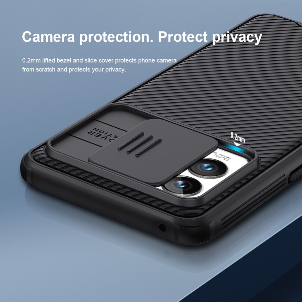 Coque CamShield Realme GT 2 Pro, Noir