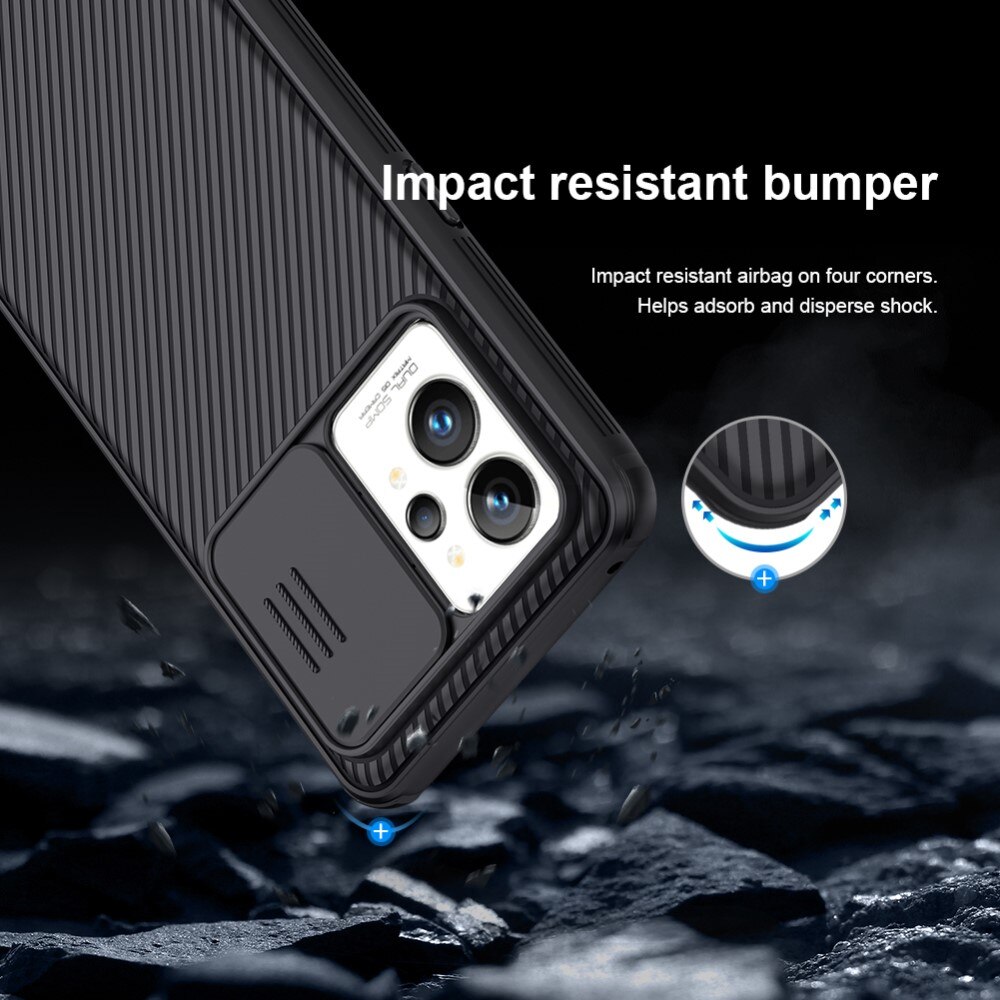 Coque CamShield Realme GT 2 Pro, Noir