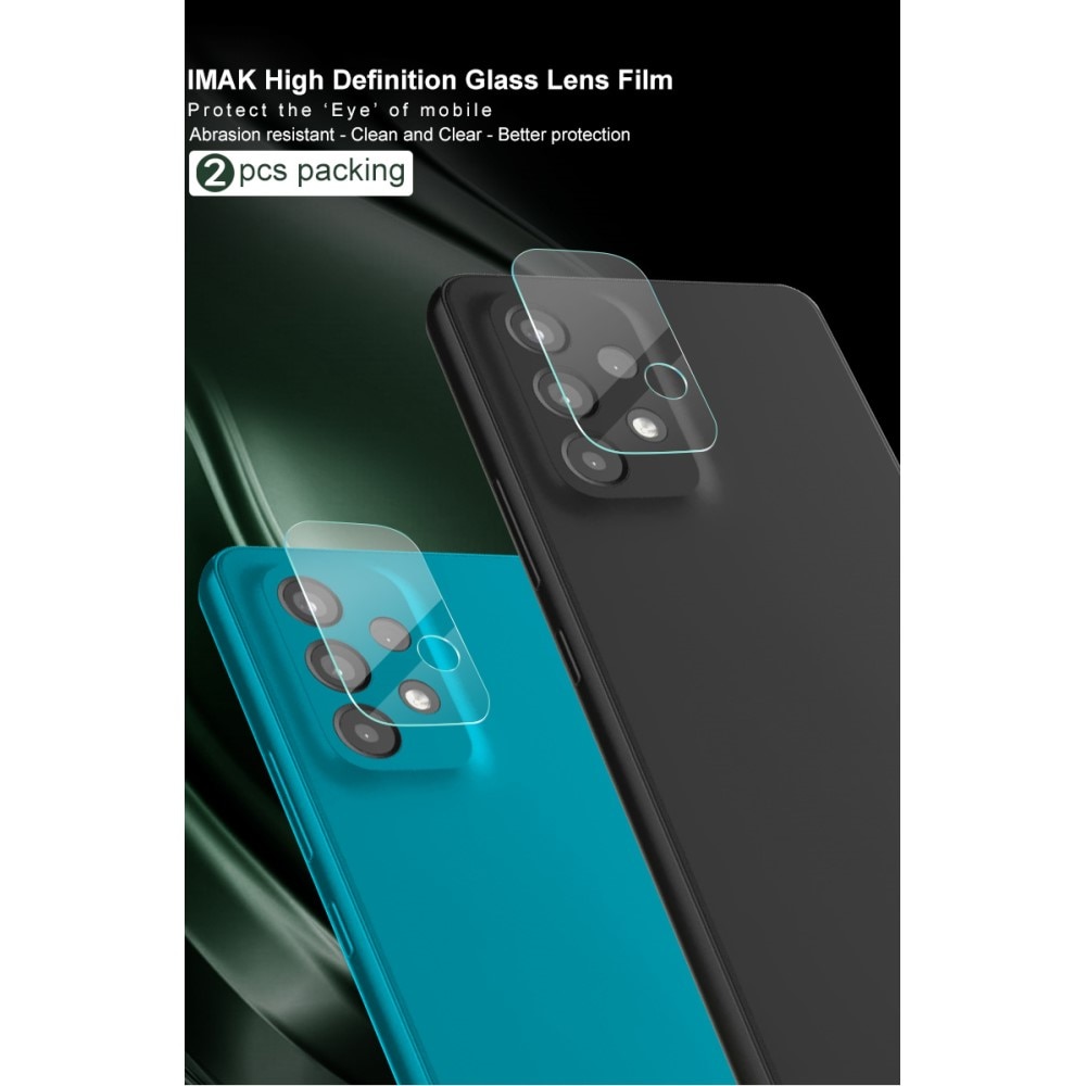 Protections pour lentille en verre trempé (2 pièces) Samsung Galaxy A33/A53/A73