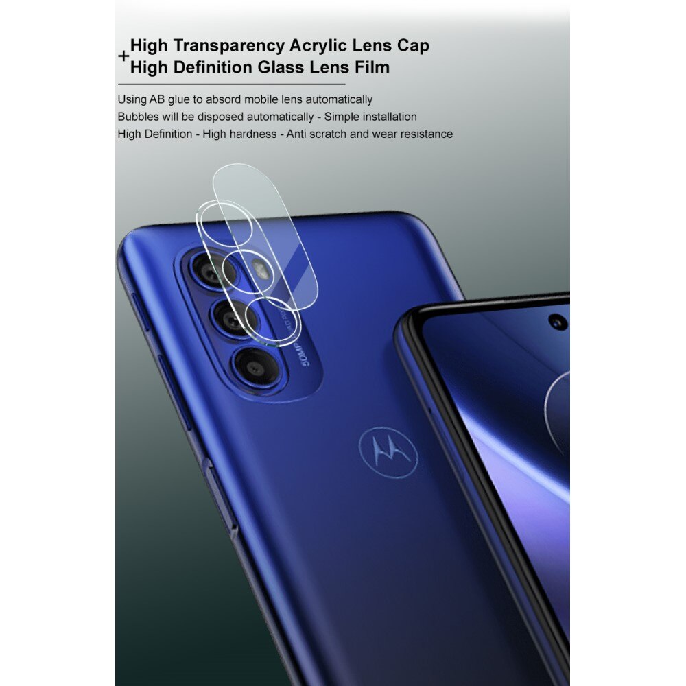 Protecteur de lentille en verre trempé 0,2 mm Motorola Moto G51, Transparent