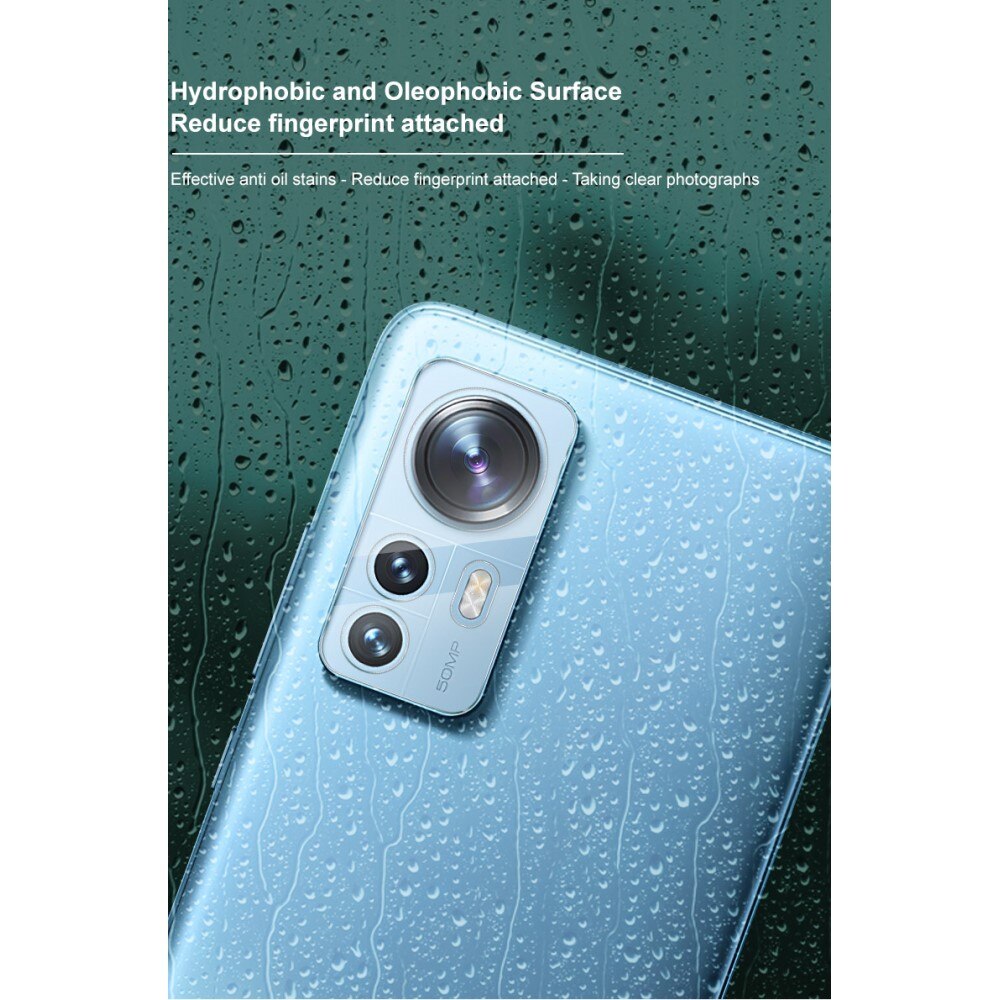 Protecteur de lentille en verre trempé 0,2 mm Xiaomi 12, Transparent