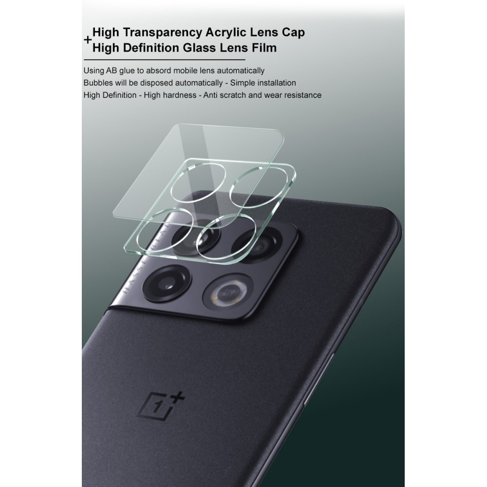 Protecteur de lentille en verre trempé 0,2 mm OnePlus 10 Pro Transparent