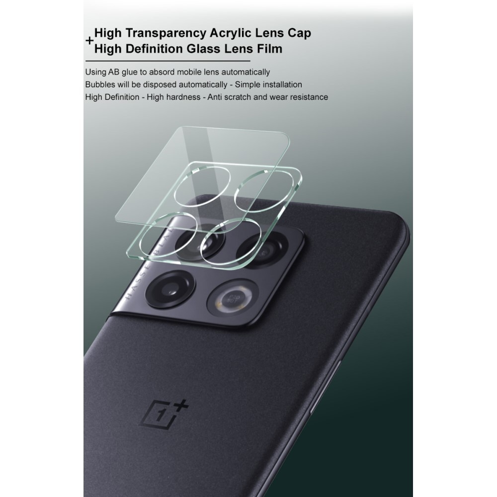 Protecteur de lentille en verre trempé 0,2 mm  OnePlus 10 Pro, Transparent
