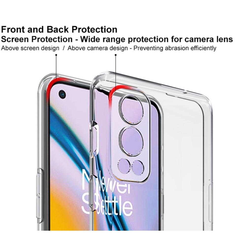 Coque TPU Case  OnePlus Nord 2 5G, Transparent