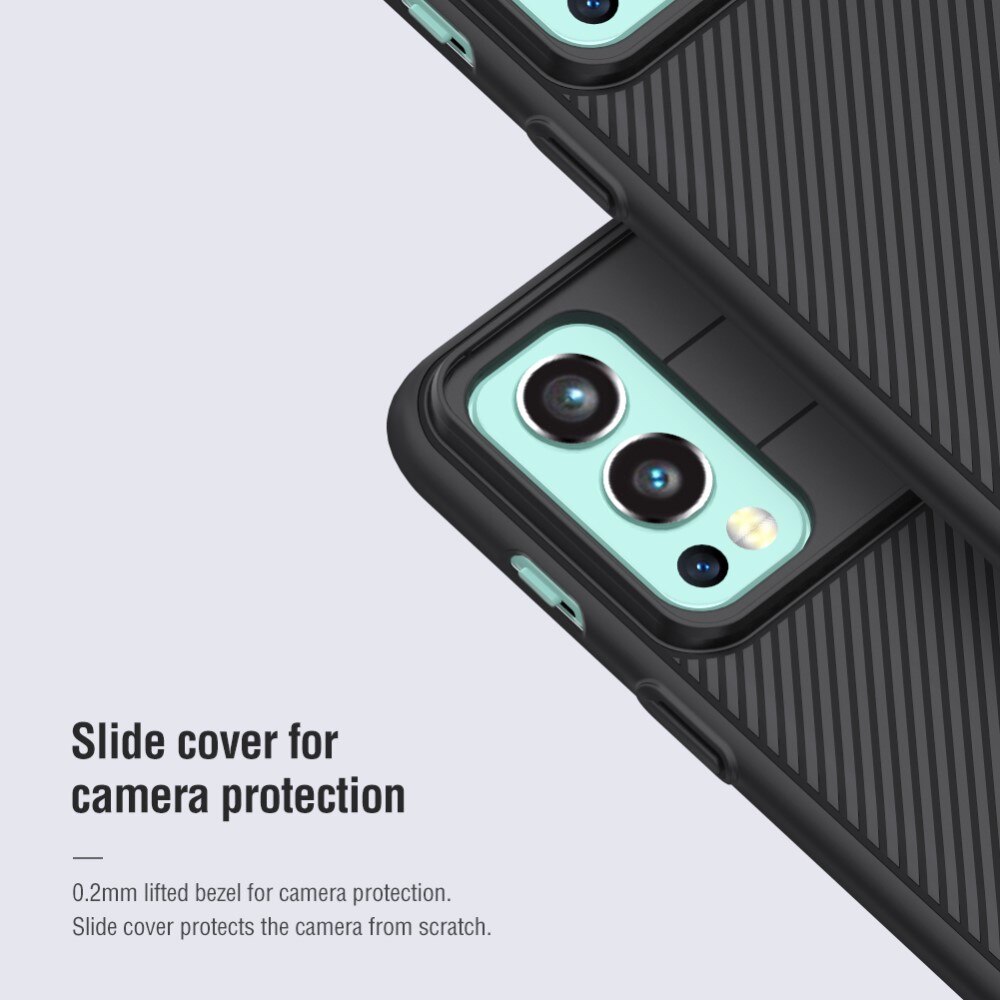 Coque CamShield  OnePlus Nord 2 5G, Noir