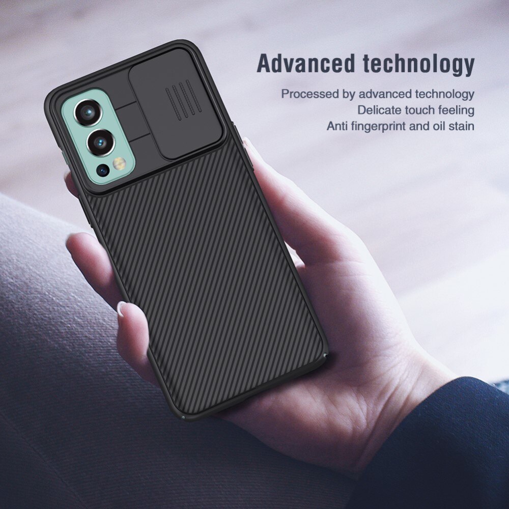 Coque CamShield  OnePlus Nord 2 5G, Noir