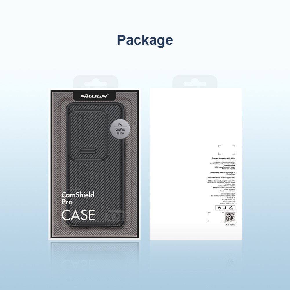 Coque CamShield  OnePlus 10 Pro, Noir