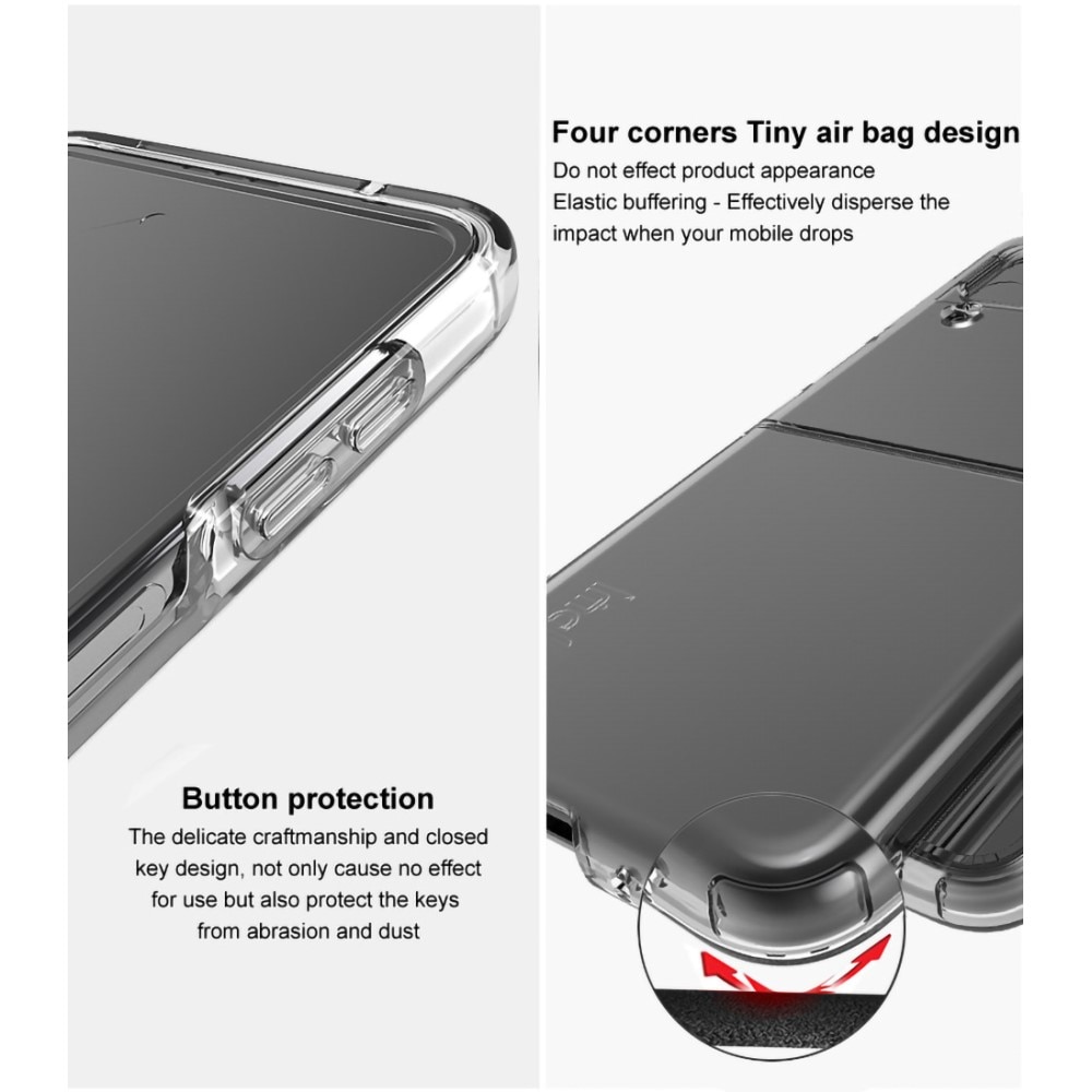 Coque TPU Case Samsung Galaxy Z Flip 4, Transparent