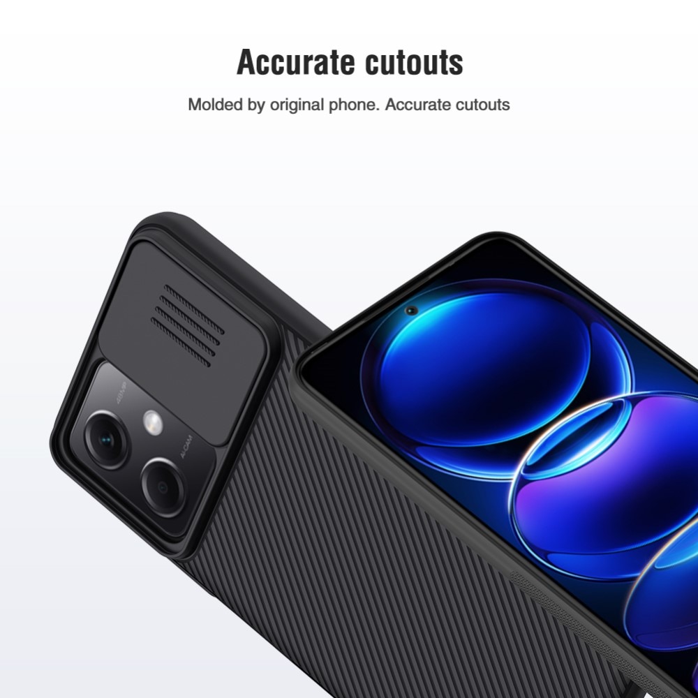 Coque CamShield Xiaomi Redmi Note 12, Noir