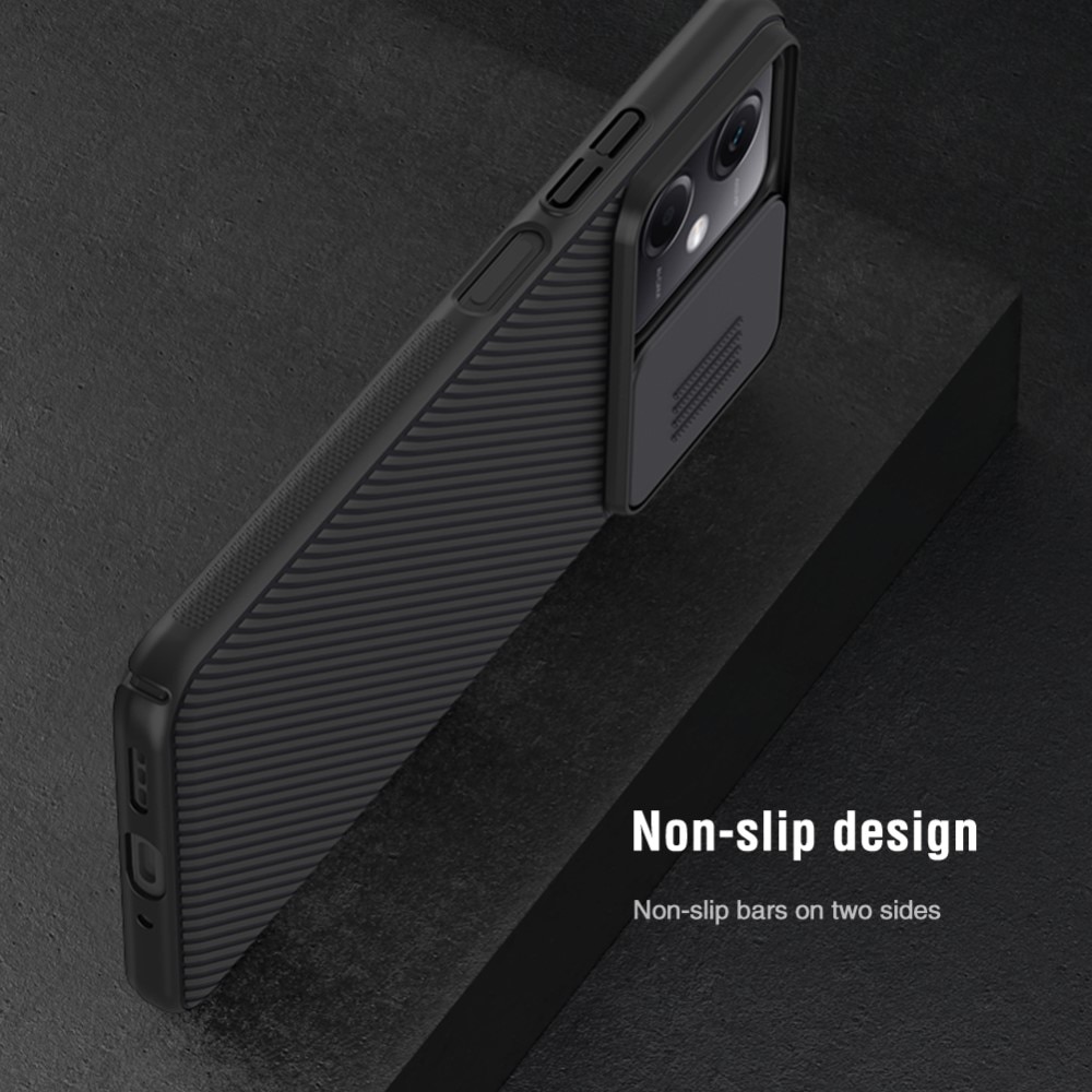 Coque CamShield Xiaomi Redmi Note 12, noir
