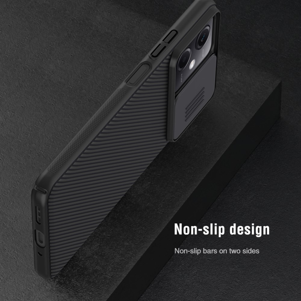 Coque CamShield Xiaomi Redmi Note 12, Noir