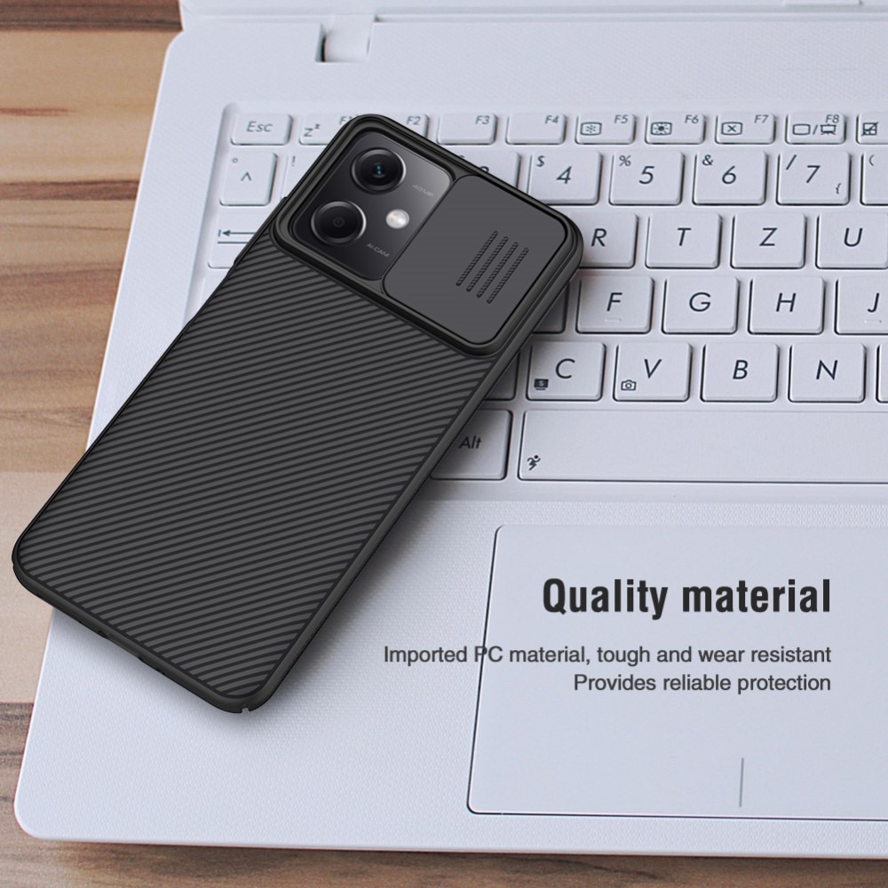 Coque CamShield Xiaomi Redmi Note 12, Noir