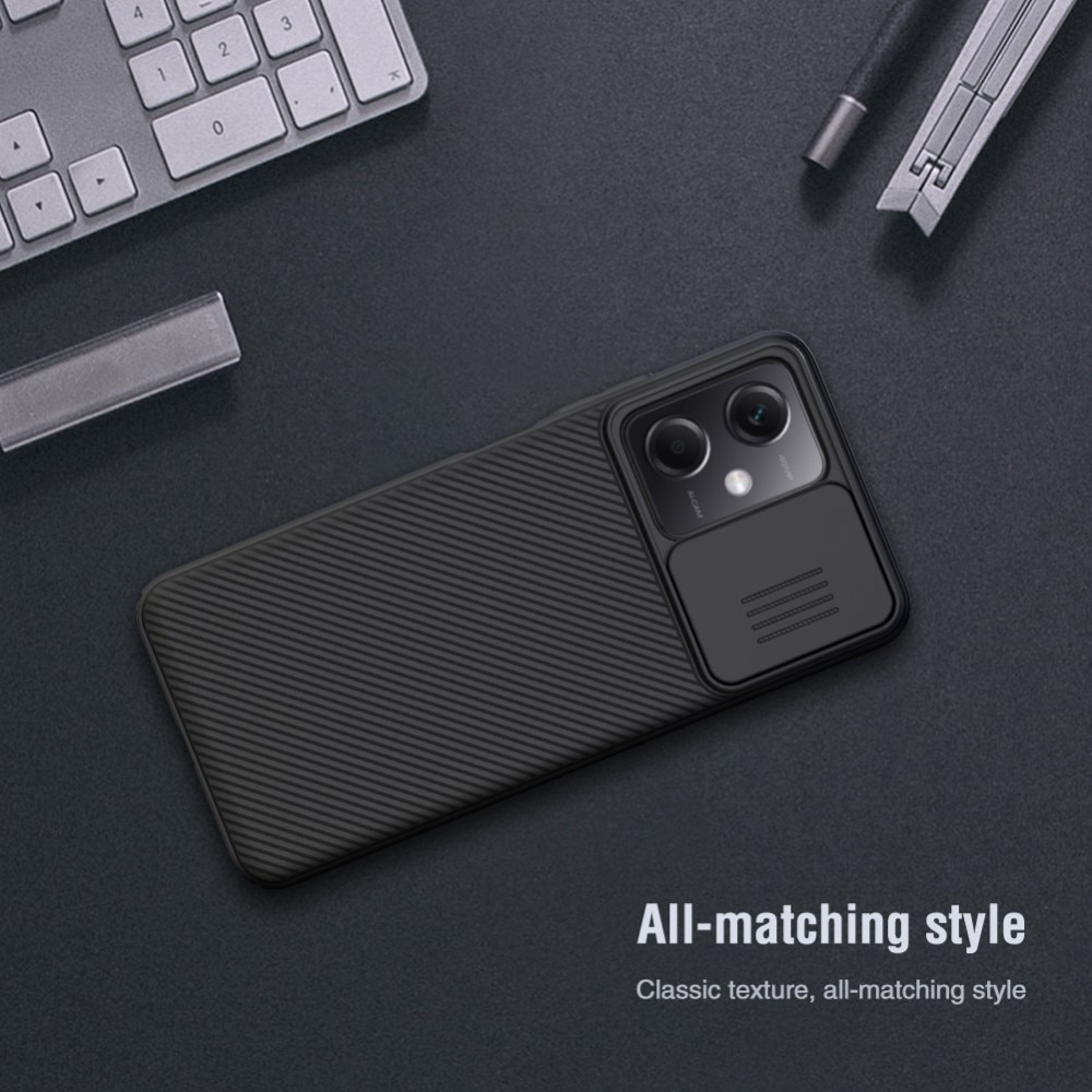 Coque CamShield Xiaomi Redmi Note 12, Noir
