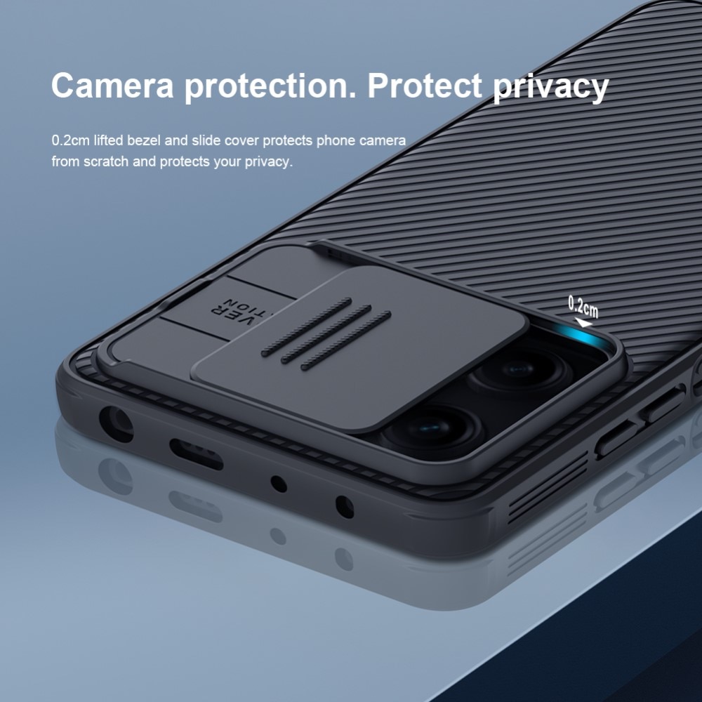 Coque CamShield Xiaomi Redmi Note 12 Pro Plus, Noir