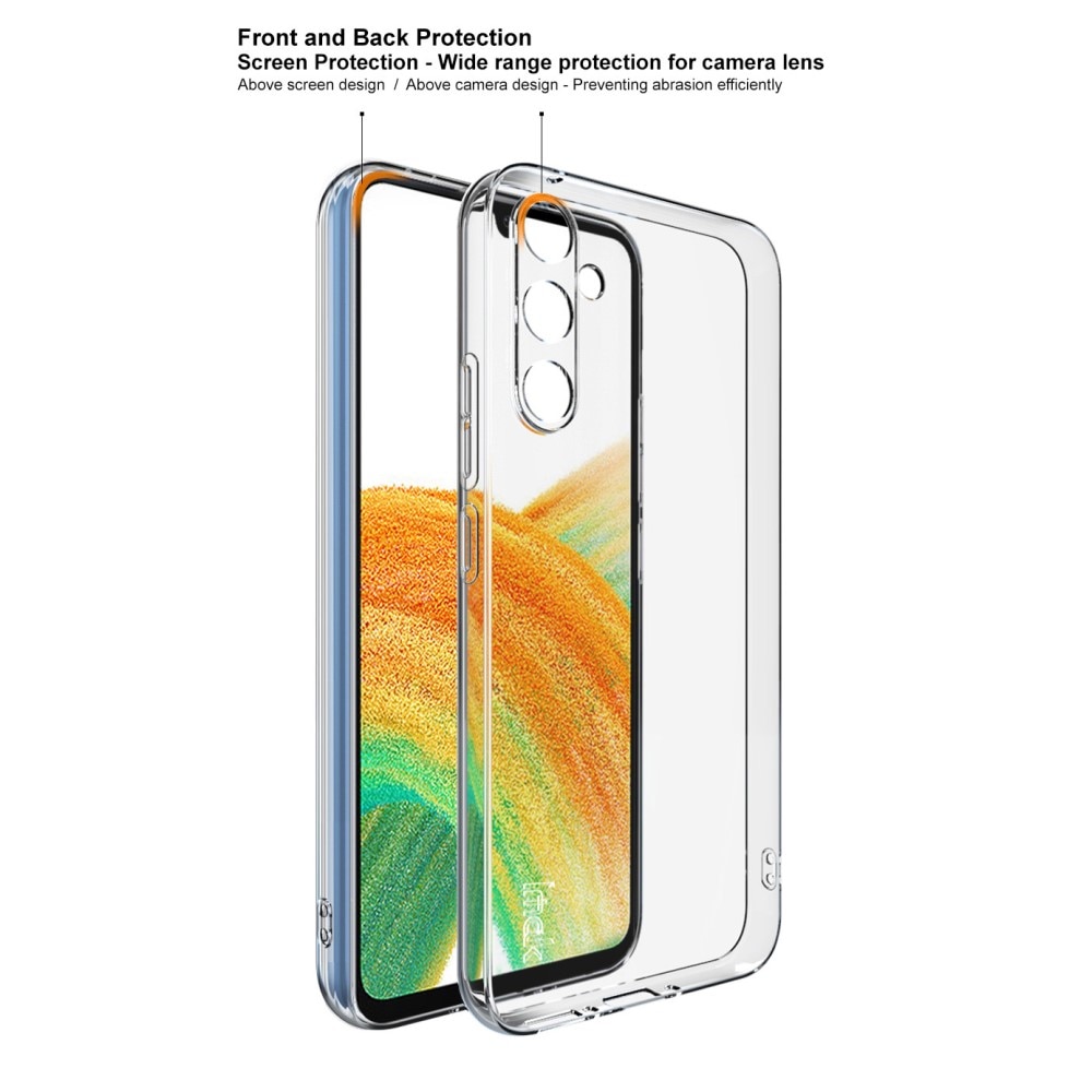 Coque TPU Case Samsung Galaxy A34, Crystal Clear