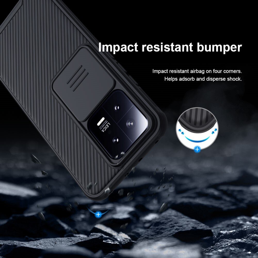 Coque CamShield Xiaomi 13, Noir