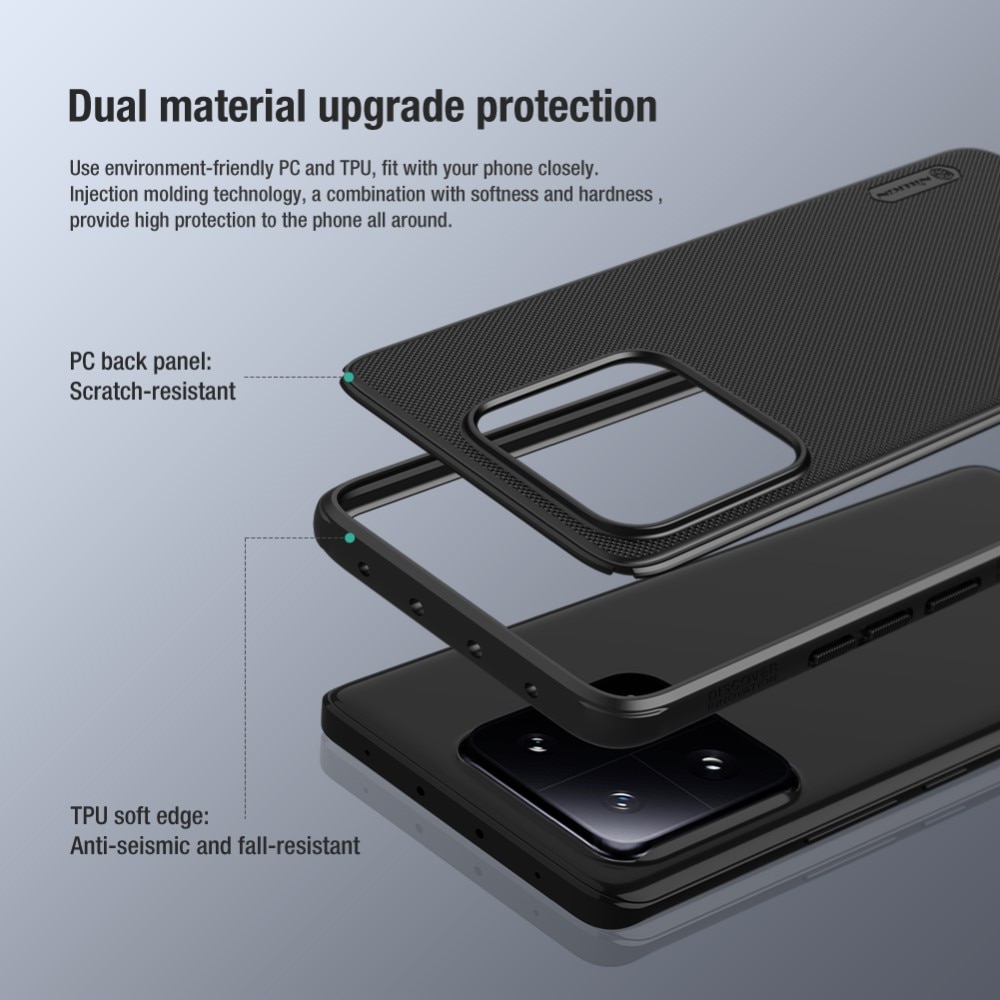 Super Frosted Shield Xiaomi 13 Pro, noir