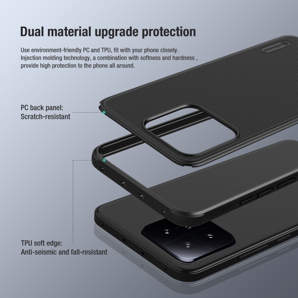 Super Frosted Shield Xiaomi 13, noir