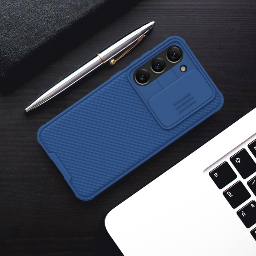 Coque CamShield Samsung Galaxy S23 Plus, Bleu