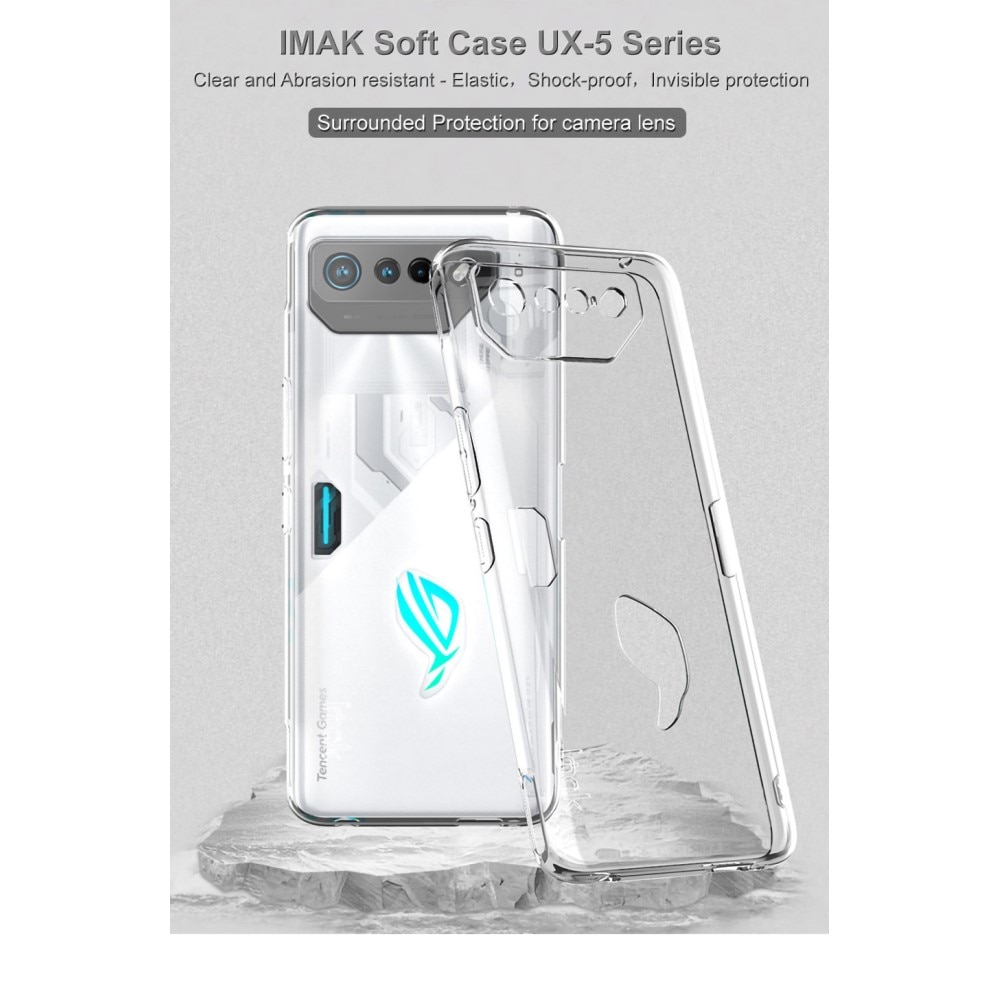 Coque TPU Case Asus ROG Phone 7 Ultimate, Crystal Clear