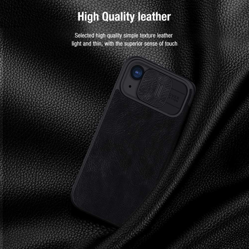 Etui Qin Pro CamShield iPhone 15 Black