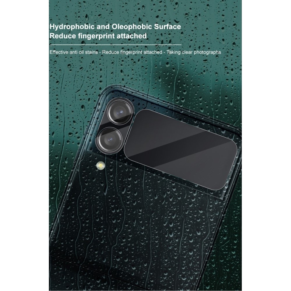 Protecteur d'objectif+Protection d'écran arriere en verre trempé Samsung Galaxy Z Flip 4