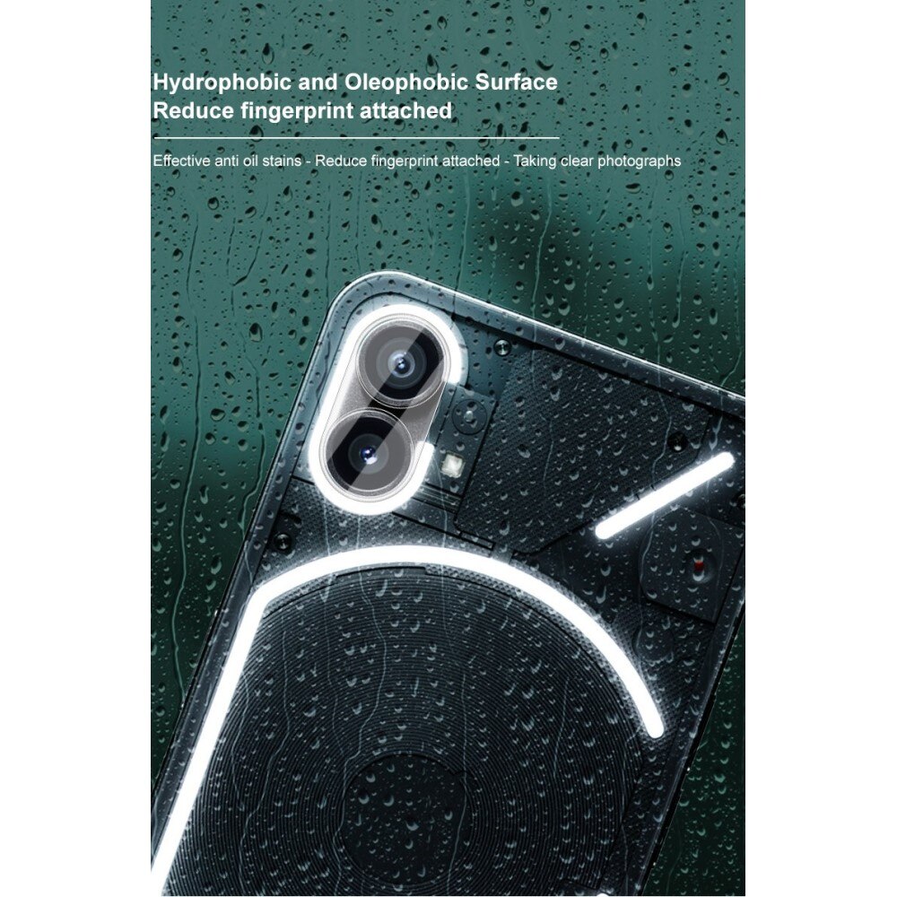 Protecteur de lentille en verre trempé 0,2 mm Nothing Phone 1, Transparent