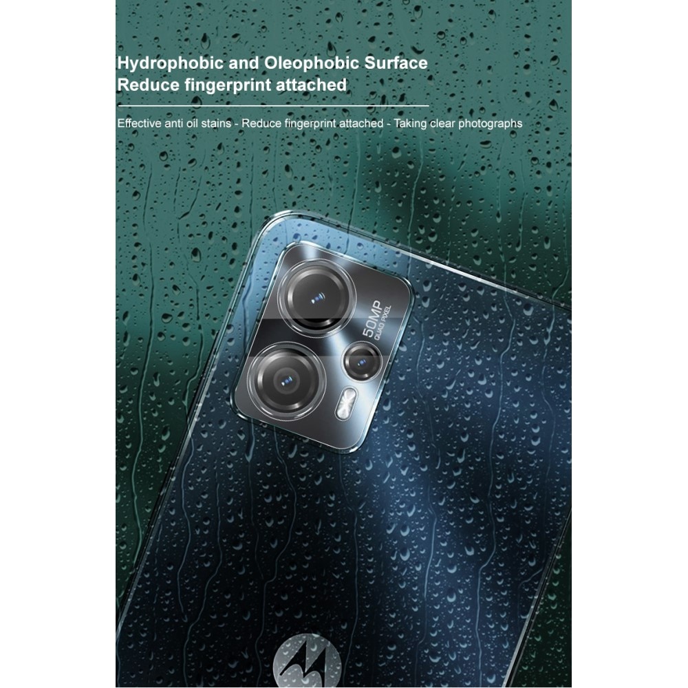 Protecteur de lentille en verre trempé 0,2 mm Motorola Moto G13/G23, transparent