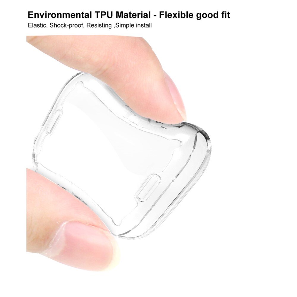 Coque TPU Case Apple Watch 41mm Series 7, Crystal Clear