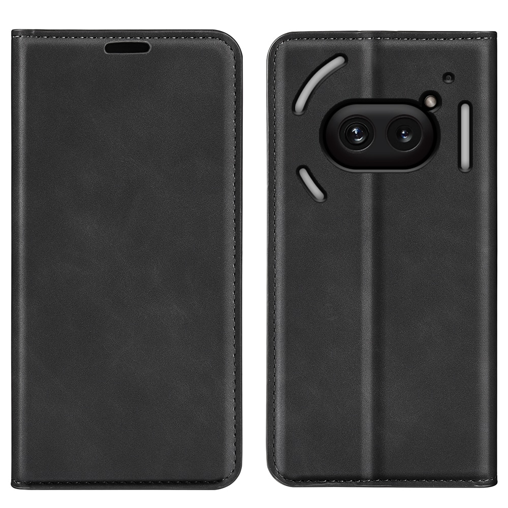 Coque portefeuille mince Nothing Phone 2a, Noir