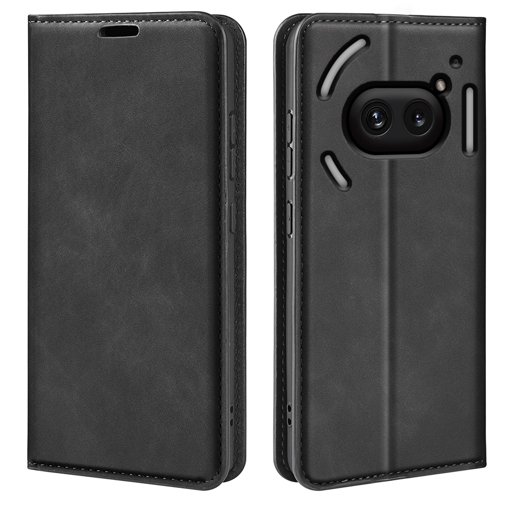 Coque portefeuille mince Nothing Phone 2a, noir