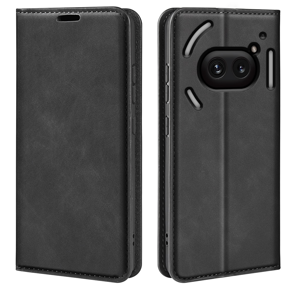 Coque portefeuille mince Nothing Phone 2a, Noir