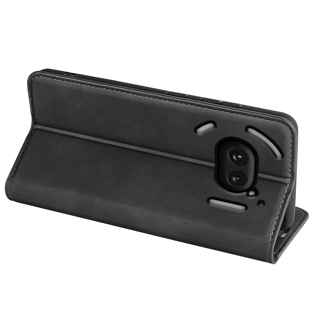 Coque portefeuille mince Nothing Phone 2a, Noir