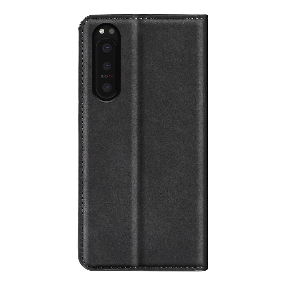 Coque portefeuille mince Sony Xperia 5 II, Noir