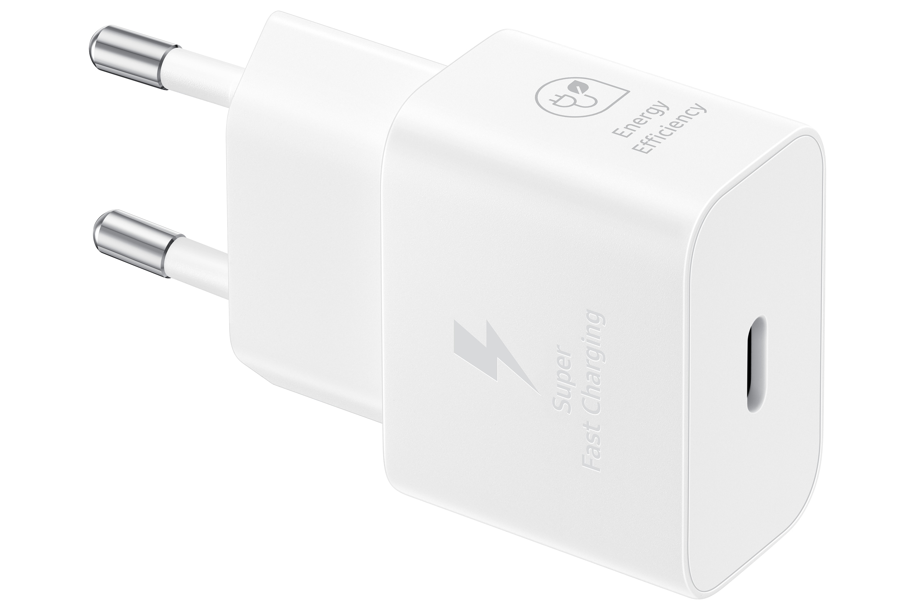 Power Chargeur Fast Charge USB-C Power Delivery 25W Blanc