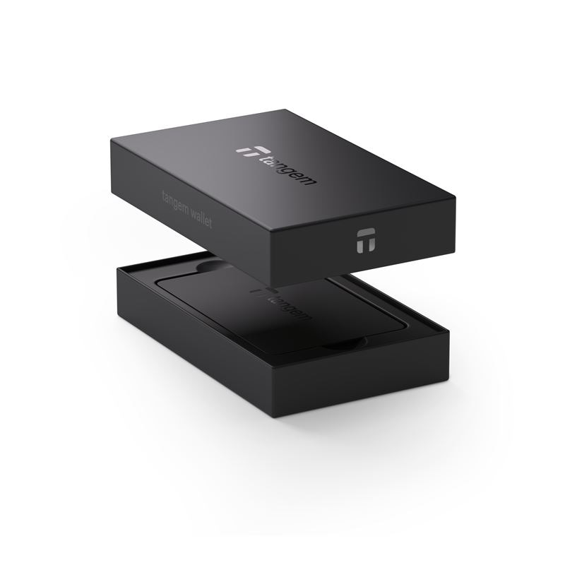 Crypto Hardware Wallet 2 Card set, noir