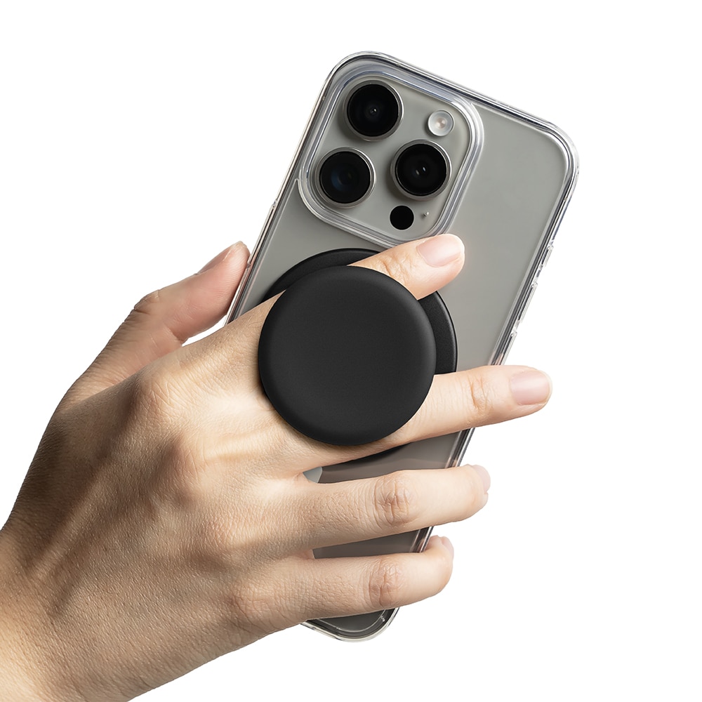 Tok Magnetic Support et Grip pour Smartphone, Black