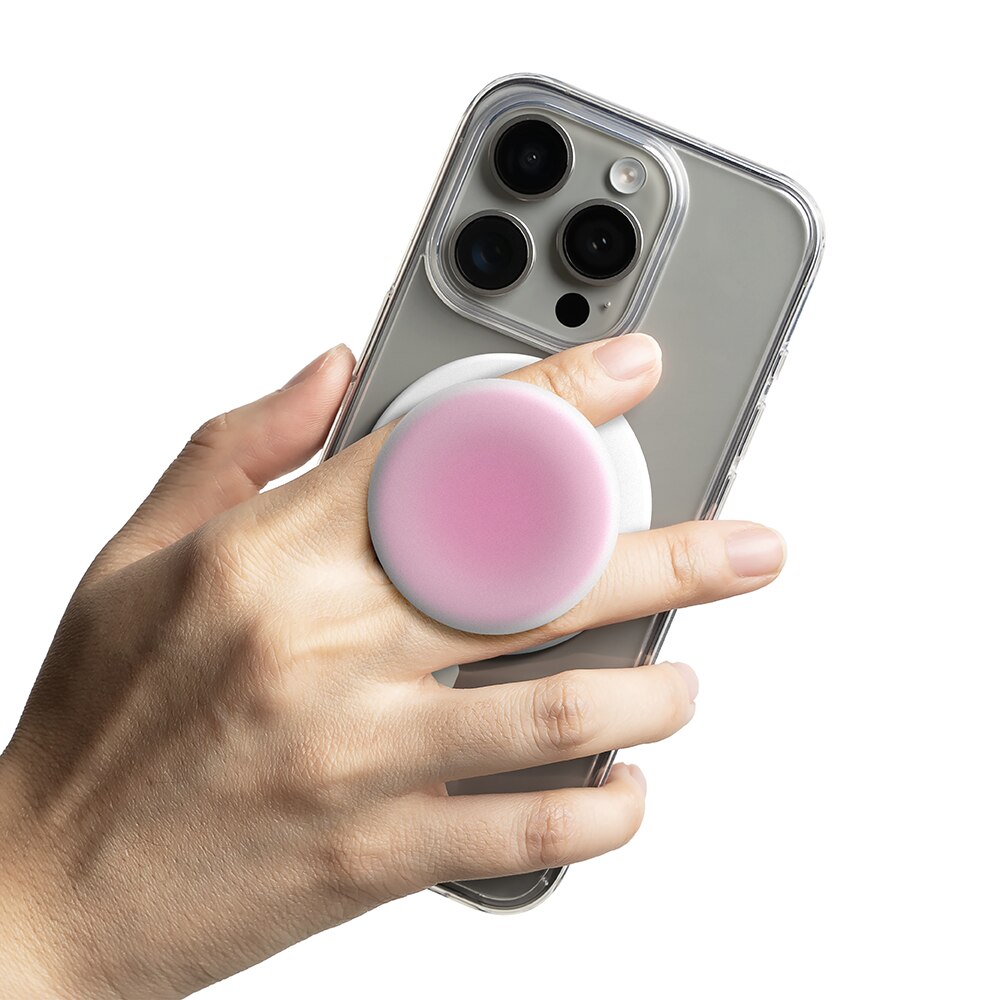 Tok Magnetic Support et Grip pour Smartphone, Ice Pink