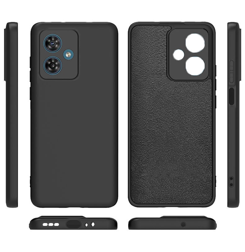 Coque TPU Motorola Moto G54, noir