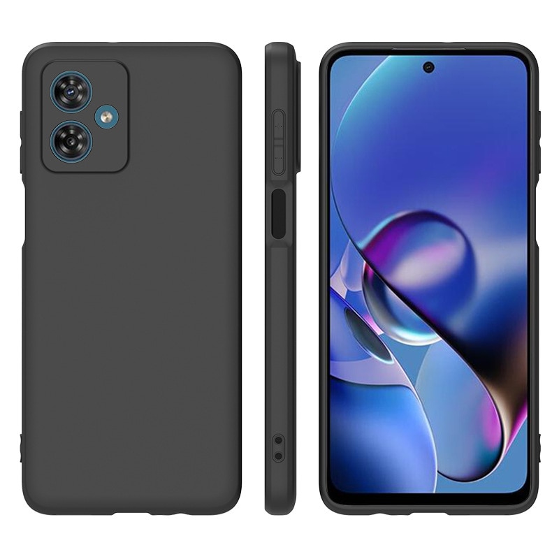 Coque TPU Motorola Moto G54, Noir