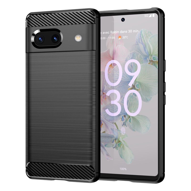 Coque TPU Brushed Google Pixel 7a, Black