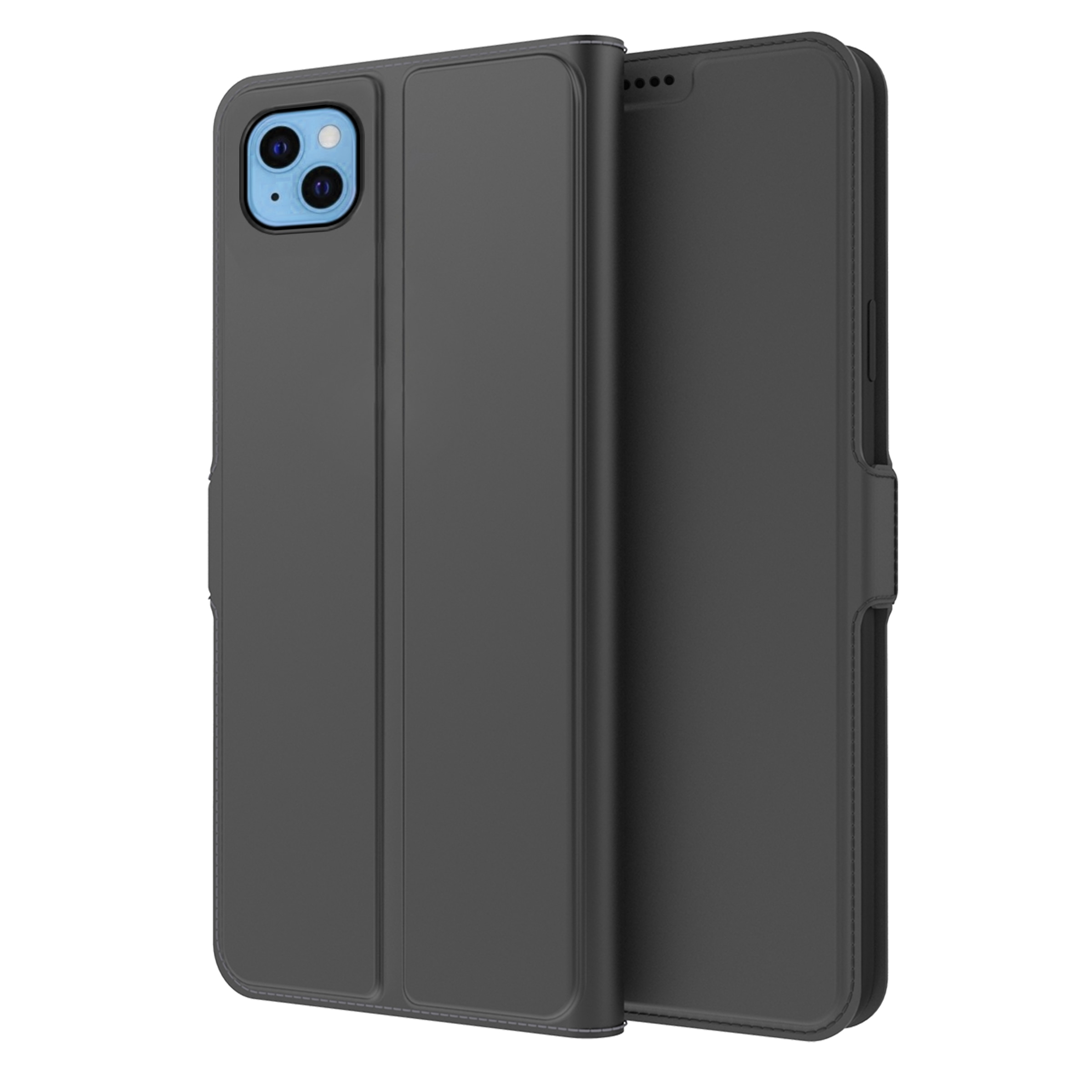 Étui portefeuille Slim Card Wallet iPhone 13 Noir