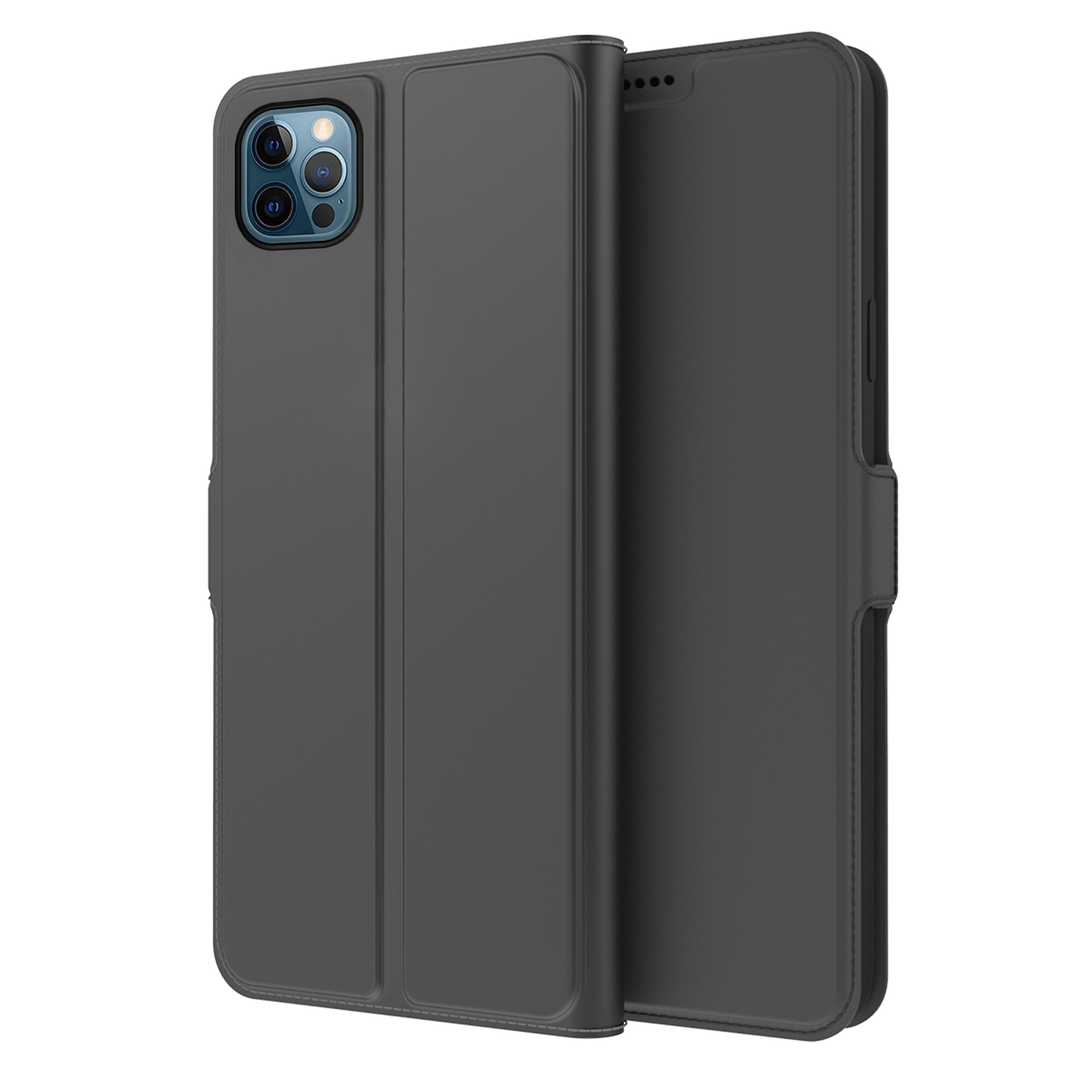 Étui portefeuille Slim Card Wallet iPhone 13 Pro Max Noir