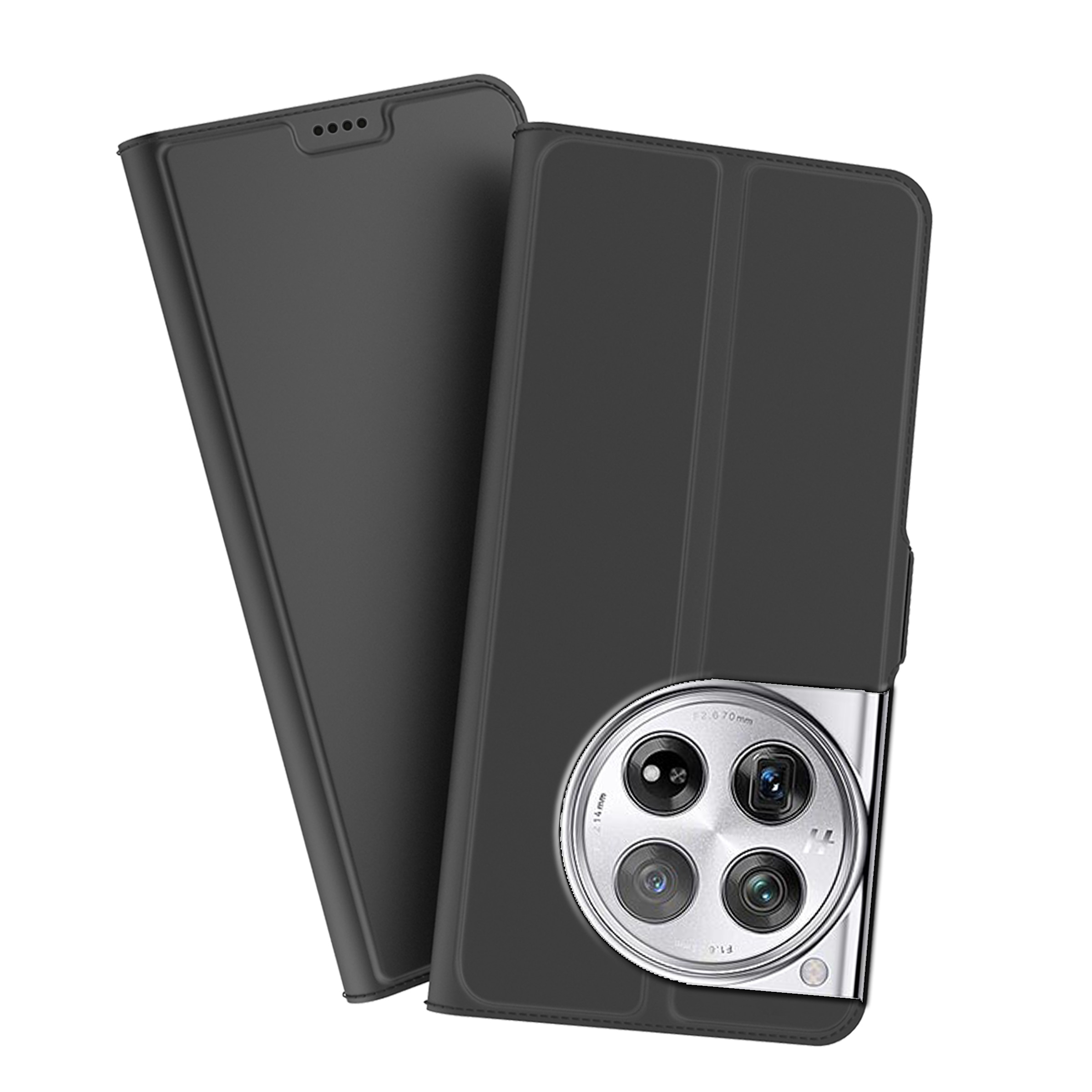Étui portefeuille Slim Card Wallet OnePlus 12, noir