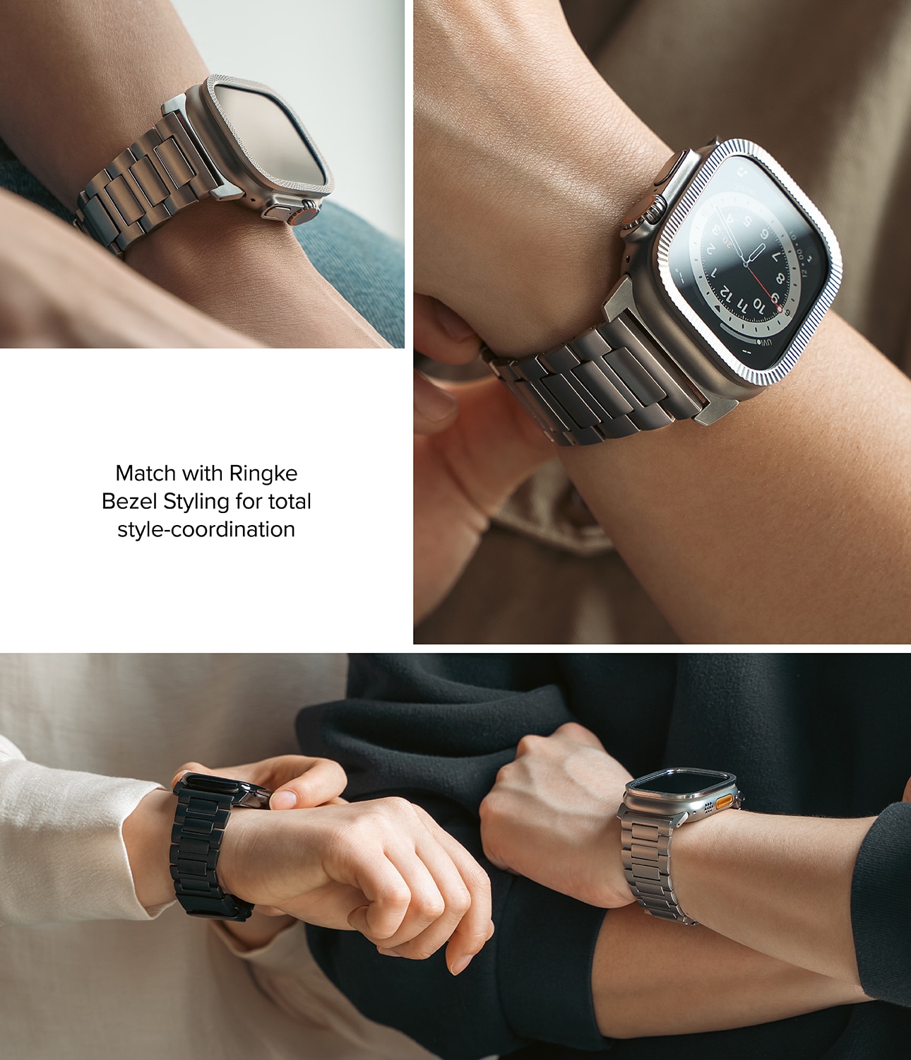Bracelet Titanium One Apple Watch Series 1-3 42mm Natural Titanium